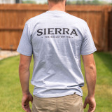 Sierra Reticle T-Shirt Heather Grey/Black