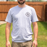 Sierra Reticle T-Shirt Heather Grey/Black