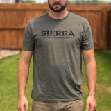 Sierra Horizontal T-Shirt Sage/Black
