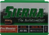 45 CAL 260 GR FN PRO-HUNTER