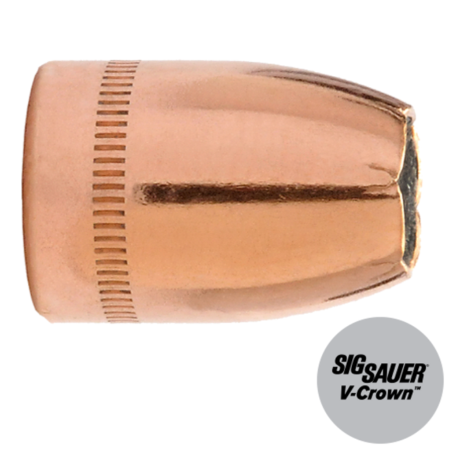 10MM 165 GR JHP -  SIG V-CROWN