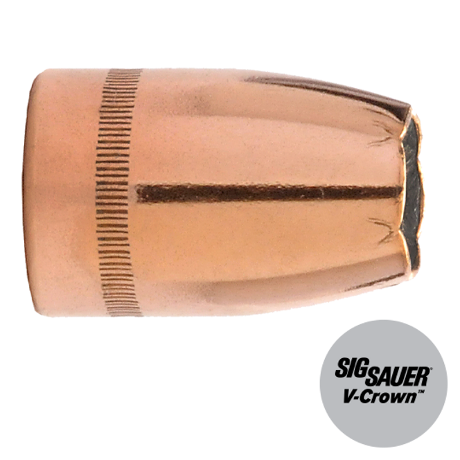 9MM 124 GR JHP -  SIG V-CROWN