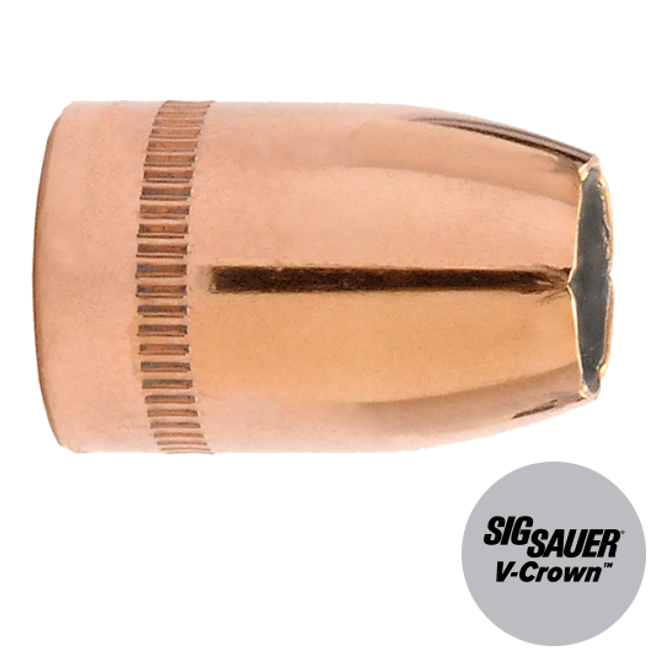 9MM 125 GR JHP -  SIG V-CROWN